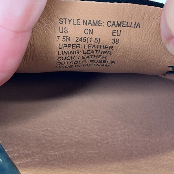 Kate Spade New York Women's Camellia Loafers Size 7.5 in Black Suede - Picture 10 of 14